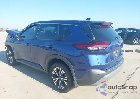 2022 Nissan Rogue Sv z USA, uszkodzony, nr VIN 5N1BT3BA3NC697513